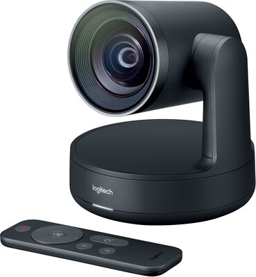 Logitech Rally Video Conferencing Camera, Up to 4K Ultra-HD, Black (960-001226)