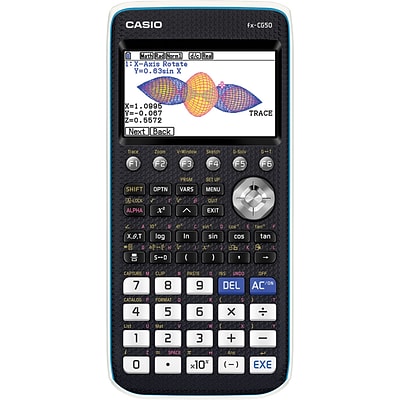 Casio Prizm FX-CG50 Graphing Calculator, Black (FX-CG50)