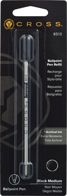 Cross® Ballpoint Pen Refill Medium Black (8513)