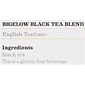 Bigelow English Teatime Black Tea Bags, 28/Box (RCB003451)