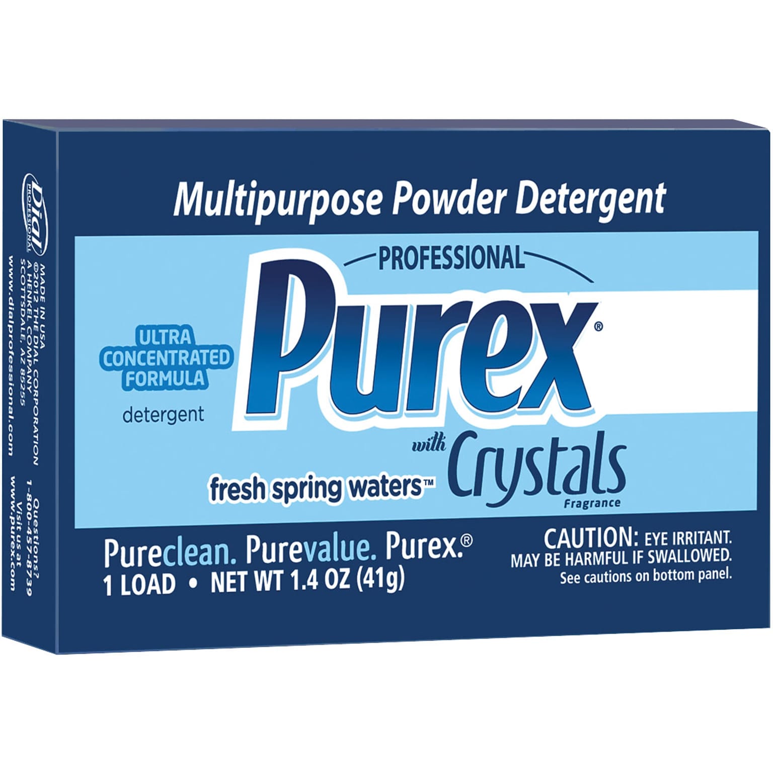 Purex Powder Laundry Detergent, 1 Loads, 1.4 oz., 156/Carton (DIA 10245)