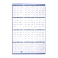 2019 Quill Brand® Yearly Wall Calendar; Blue, 36 x 24 (52168-19-QCC)