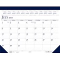 2018-2019 House of Doolittle Academic Desk Pad Calendar, Blue, 22 x 17 (HOD-155)