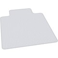 E.S. Robbins® Anchormat® Standard Chairmats, With Lip, 45x53