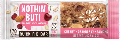 Nothin But Cherry Cranberry Almond Premium Snack Bars, 1.4 Ounce, 12 Count (BBD02003)