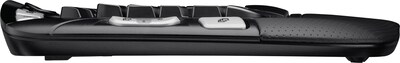 Logitech MK550 Wireless Desktop Wave Keyboard and Mouse Combo, Black (920-002555)
