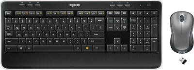 Logitech Wireless Combo MK520 Keyboard and Mouse, Black (920-002553)