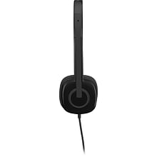 Logitech H151 Stereo Headset, Wired (981-000587)