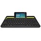 Logitech K480 Wireless Bluetooth Keyboard, Multi-Device, Black (920-006342)