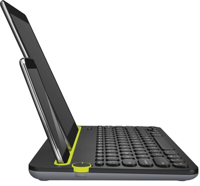 Logitech K480 Wireless Bluetooth Keyboard, Multi-Device, Black (920-006342)