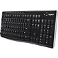 Logitech K270 USB Wireless Keyboard, Black (920-003051)