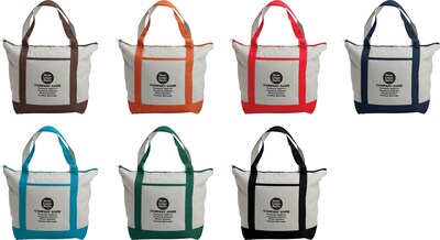 Custom Zippered Bag; 13-1/2x17", (QL35477)