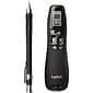 Logitech R800 Professional Laser Pointer, 100' Range, Green (910-001350)