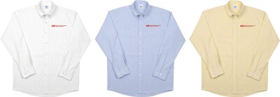 Custom Men's Long Sleeve Oxford Shirt