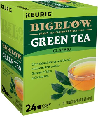 Bigelow Green Tea, Keurig® K-Cup® Pods, 24/Box (6085)