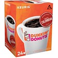 Dunkin Donuts Colombian Coffee, Keurig® K-Cup® Pods, Medium Roast, 24/Box (5000202810)