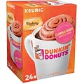 Dunkin Donuts Cinnamon Coffee Roll Coffee, Keurig® K-Cup® Pods, Medium Roast, 24/Box (5000202811)