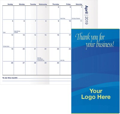 HDI Monthly Pocket Calendar | Quill.com