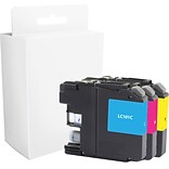 Quill Brand® Brother LC101 Remanufactured C/M/Y Ink Cartridge, Standard Yield, 3/Pack  (LC1013PKS) (