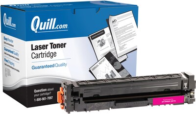 Quill Brand® Remanufactured Magenta High Yield Toner Cartridge Replacement for HP 201X (CF403X) (Lif