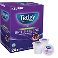 Tetley British Blend Premium Black Decaf Tea, Keurig® K-Cup® Pods, 24/Box (6856)