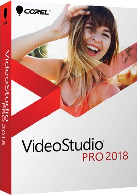 Corel VideoStudio Pro 2018 Software for 1 User, Windows, Download (ESDVS2018PRML)