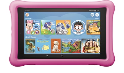 Amazon Fire HD 8 Tablet, WiFi, 32GB (Fire OS), Pink (53-007596)