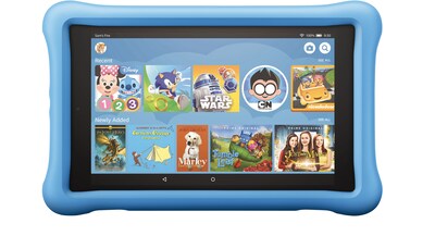 Amazon Fire HD 8 Tablet, WiFi, 32GB (Fire OS), Blue (53-007425)