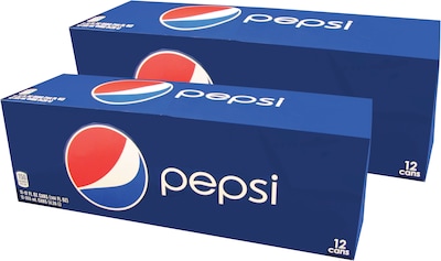 Pepsi Cola Soda, 12 oz., 24/Carton (83774)