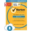 Norton Security Deluxe, 3 Devices with Norton Utilities (1 User) [Download]