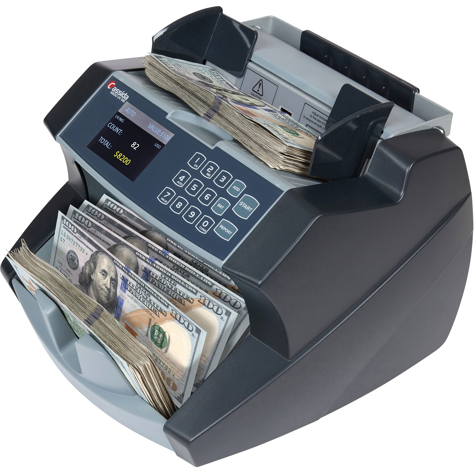 Cassida® 6600 UV Currency Counter w/ValuCount™