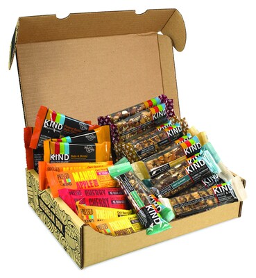 Break Box KIND® Bar Snack Mix, Variety Flavors, 22/Box (700-S0021)