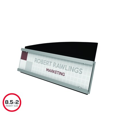 Deflecto® Interior Image® Name Plate, 4H x 8 1/2W (89105)