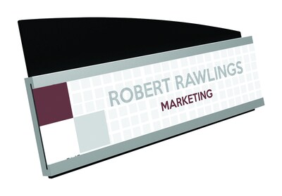 Deflect-O Name Plate, 4"H x 8 1/2"W (89105)