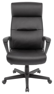 Quill Brand® Rutherford Luxura Manager Chair, Black (45608)