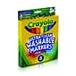 Crayola Classic Kids Markers, Broad Point, Assorted, 8/Pack (58-7808)