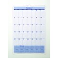Quill Brand® Academic 17-Month Wall Calendar 22 x 15  (AY20)