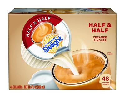 UPC 041271022810 product image for International Delight Half & Half Creamer Cups, 48/BX | upcitemdb.com