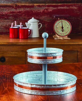 Galvanized Steel and Copper 2 Tier Server