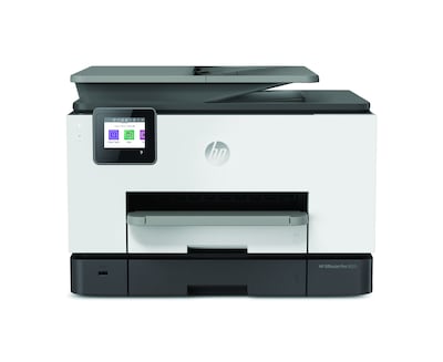 HP OfficeJet Pro 9025 Wireless All-in-One Color Inkjet Printer, Instant Ink/HP+ Print Plans Ready (1MR66A)