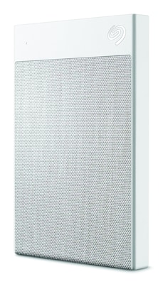 Seagate Ultra Touch 1TB External Hard Drive Portable HDD USB-C and USB 3.0, White (STHH1000402)