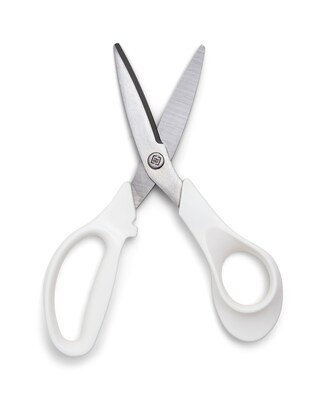 TRU RED™ 7" Stainless Steel Scissors, Straight Handle, 2/Pack (TR55034)