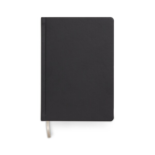 TRU RED™ Medium Hard Cover Ruled Journal, 5 1/2 x 8, Black (TR54769)