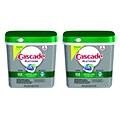 Cascade® Platinum™ ActionPacs™ Dishwasher Detergent, Fresh Scent, 62 Pods/Pack; 2 Packs, 124 Total Pods
