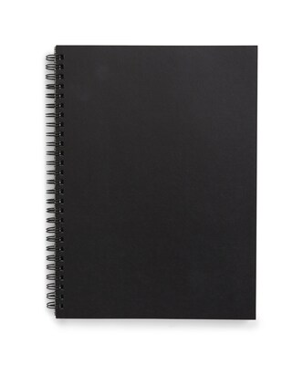 TRU RED™ Medium Soft Cover Ruled Notebook, Black (TR54987)