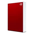 Seagate One Touch 5TB External Hard Drive Portable HDD USB 3.0 / USB 2.0, Red (STKC5000403)