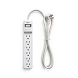NXT Technologies™ 6-Outlet Surge Protector, 4 Cord, 600 Joules (NX54312)
