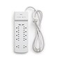 NXT Technologies™ 10-Outlet 2 USB Surge Protector, 6' Braided Cord, 3000 Joules (NX54318)