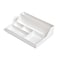 TRU RED™ 6-Compartment Plastic Desktop Organizer, White (TR55260)