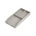 TRU RED™ Stackable Plastic Accessory Tray, Gray (TR55245)